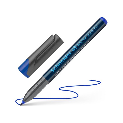 Schneider Maxx 224 M Asetat Kalemi 1.0 mm SİYAH  10'lu